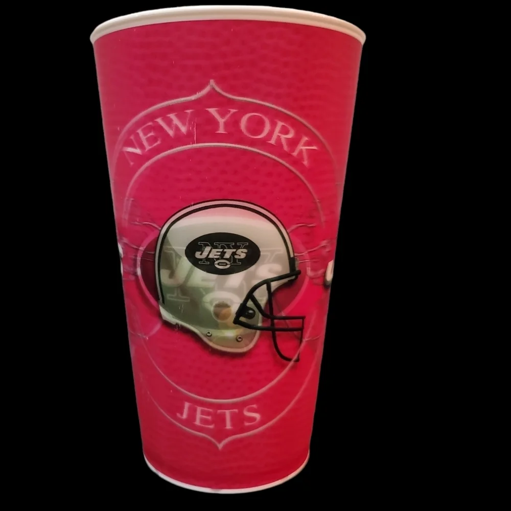 NEW JETS Lenticular Cups RARE Watch Video 👀 Capitol Spirit Set of 4 L👀K